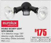 Eurolux Double Security Light With Sensor