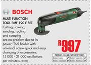 Bosch Multi Function Tool PMF 190 E Set