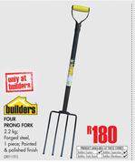 Builders Four Prong Fork