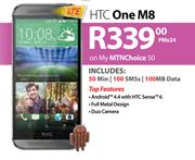 HTC One M8-On My MTNChoice 50