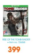 Rise Of The Tomb Raider For XBox One