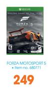 Forza Motosport 5 For XBox One