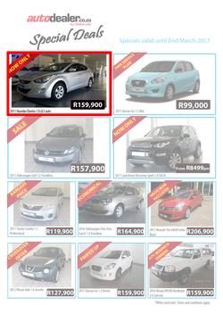 Auto Dealer : Special Deals (9 Mar - 31 Mar 2017), page 1