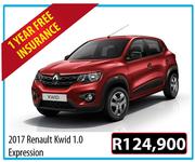 2017 Renault Kwid 1.0 Expression