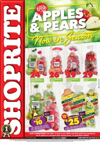 Shoprite Eastern Cape : Apples & Pears Now Is Season (29 April - 12 May 2024)
