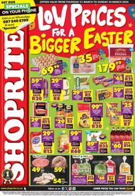 Shoprite Eastern Cape : Low Prices For A Bigger Easter (21 March - 24 March 2024)
