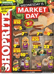 Shoprite Eastern Cape : Wednesday Is Market Day (8 May 2024 Only)