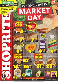 Shoprite Eastern Cape : Wednesday Is Market Day (13 March 2024 Only)
