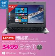 Lenovo 11.6" Intel Atom Notebook IDEAPAD 100S