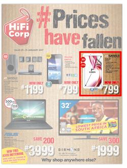 HiFi Corp : Prices Have Fallen (25 Jan - 31 Jan 2017), page 1