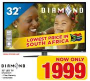 Diamond 32" HD Ready LED TV DFG32HDVM