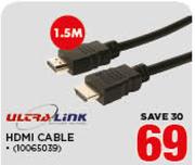Ultra Link HDMI Cable-1.5m