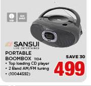 Sansui Portable Boombox 1104