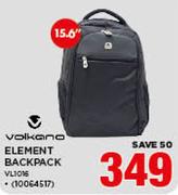 Volkano 15.6" Element Backpack VL1015