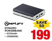 Amplify Dynamo Powerbank 6000Mah