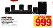 Sinotec 5.1 Channel Home Theatre System HTS-517
