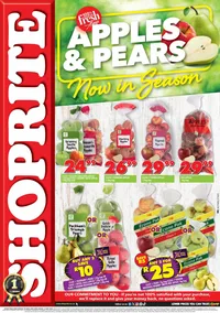 Shoprite Northern Cape & Free State : Apples & Pears Now In Season (29 April - 12 May 2024)