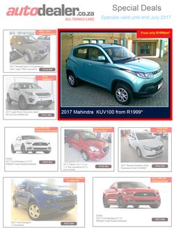 Auto Dealer : Special Deals (18 July - 31 July 2017), page 1