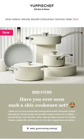 Yuppiechef : Chic Cookware Sets (Request Valid Date From Retailer)