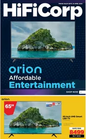 HiFi Corp : Orion Affordable Entertainment (02 April - 10 April 2024)