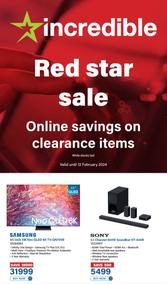 Incredible Connection : Red Star Sale (17 January - 12 February 2024)