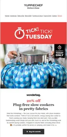 Yuppiechef : 20% Off Plug-Free Slow Cookers (Request Valid Date From Retailer)