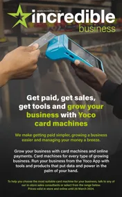 Incredible Connection : Get Paid With Yoco Card Machines (20 March - 29 March 2024)
