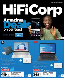 HiFi Corp : Amazing Deals On Contract By Telkom (24 April - 30 May 2024)