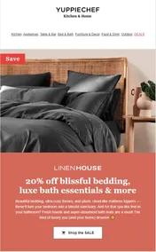 Yuppiechef : 20% Off Blissful Bedding (Request Valid Date From Retailer)