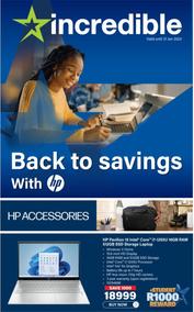 Incredible Connection : Back To Savings With HP (25 January - 31 January 2024)