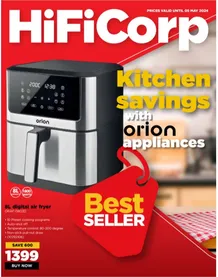 HiFi Corp : Kitchen Savings With Orion Appliances (26 April - 05 May 2024)