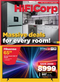 HiFi Corp : Massive Deals For Every Room (08 April - 21 April 2024)
