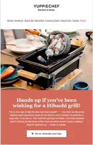 Yuppiechef : Wishing For A Hibachi Grill (Request Valid Date From Retailer)