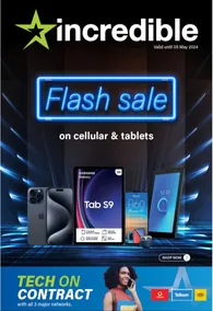 Incredible : Flash Sale On Cellular Tablets (24 April - 05 May 2024)