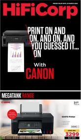 HiFi Corp : Print On With Canon (19 March - 25 March 2024)