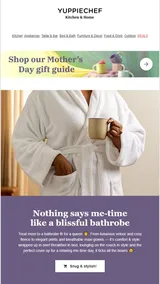 Yuppiechef : Mother's Day Gift Guide (Request Valid Date From Retailer)