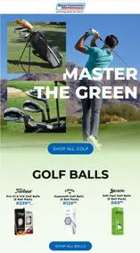 Sportsmans Warehouse : Master The Green (Request Valid Date From Retailer)