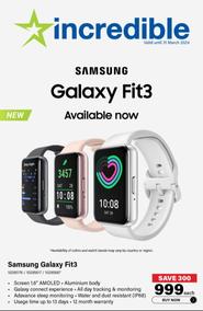 Incredible Connection : Samsung Galaxy Fit3 (19 March - 31 March 2024)