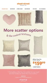 Sheet Street : More Scatter Options (Request Valid Date From Retailer)