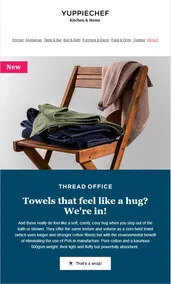 Yuppiechef : Thread Office Towels (Request Valid Date From Retailer)