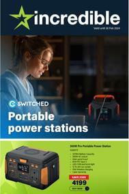 Incredible Connection : Portable Power Stations (07 February - 26 February 2024)