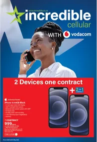 Incredible : Incredible Cellular With Vodacom (25 April - 31 May 2024)