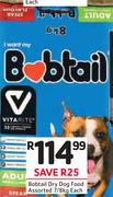 Bobtail Dry Dog Food Assorted-7/8Kg Each