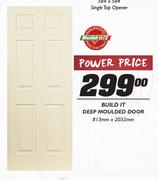 Build It Deep Moulded Door-813mm x 2032mm