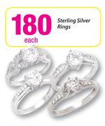 Sterling Silver Rings-Each