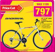 Backtrail 24" Or 26" Ladies Or Mens Outback Mountain Bike
