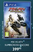 PS4 MX VS ATV Supercross Encore Game-Each
