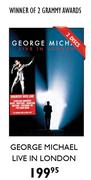 George Michael Live In London 2 Discs
