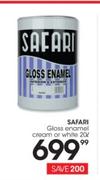 Safari Gloss Enamel Cream Or White-20Ltr