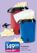 Safeway 1200 Watt Popcorn Maker-Each